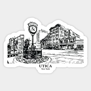 Utica - New York Sticker